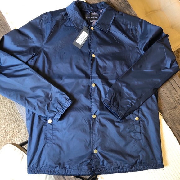 *NWT* Slate & Stone Luca Coaches Jacket - Picture 4 of 7